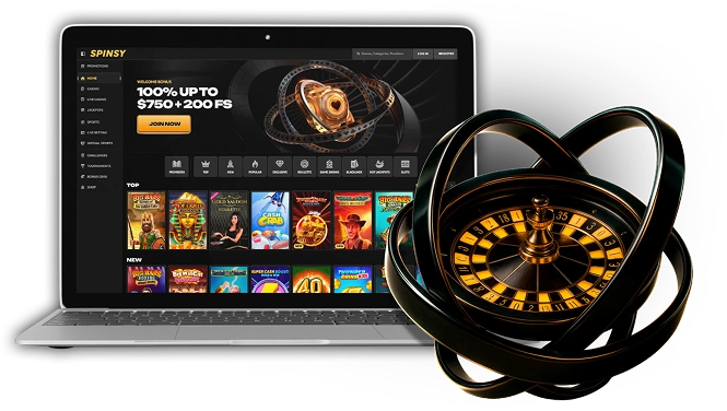 Spinsy Casino Canada Desktop